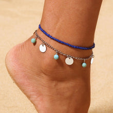 Load image into Gallery viewer, Bohemia Alloy Multi-layers Bracelet For Women Jewelry Foot Chain Anklets Accessories